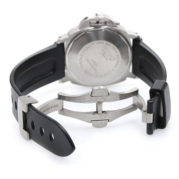 PANERAI Luminor PAM00125 Date power reserve Black Dial Automatic Men's_8472 - Picture 5 of 6